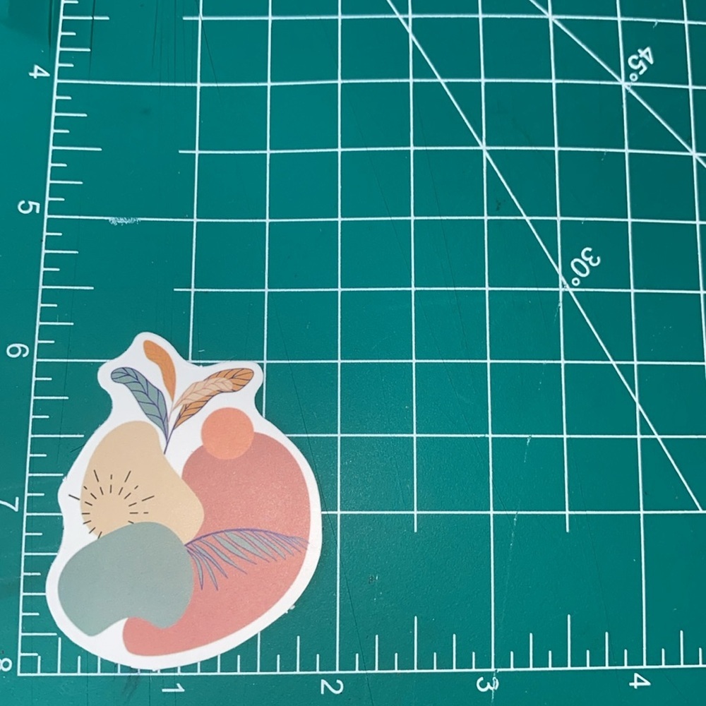 π20/$12π Abstract Art Sticker - Picture 2 of 3